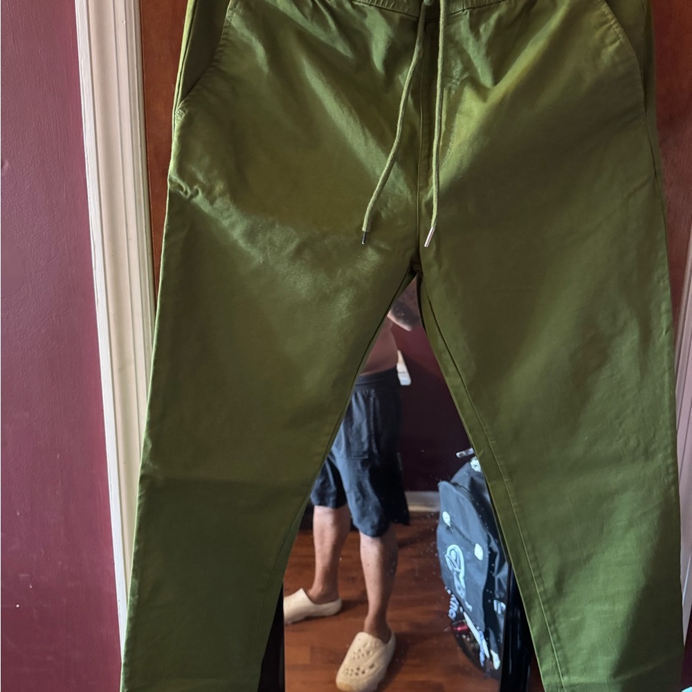 Forever 21 Olive Green Men's Dress Pants